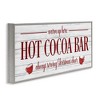Stupell Industries Hot Cocoa Bar Winter Beverage, 30" x 13" - 3 of 4