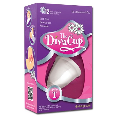 The Diva Cup® Menstrual Cup - 1ct (Model 1) : Target