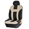 2-Piece  Universal Car Seat Cover Set – Durable Auto Seat Protector for Cars, Trucks & SUVs (Single Seat) - 2 of 4