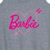 Women's - Barbie - Arrow Heart Logo Graphic Racerback Tank - 2 of 4