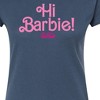 Women's - Barbie - Hi Barbie Fitted Graphic T-Shirt - 2 of 3