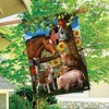 Briarwood Lane Summer House Flag 40x28 For Outdoor Making Friends For Summer House Flag - 4 of 4