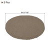 Unique Bargains Polyester Elastic Wear-resistant Wrinkle-resistant Stool Covers 2 Pcs - 2 of 4