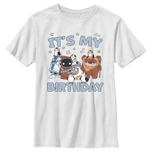 Boy's Star Wars It's My Birthday Friends T-Shirt - 1 of 4