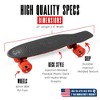 Madd Gear Skateboard 22" Retro Mini Cruiser Complete - Red - 2 of 4