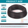Unique Bargains Tinned Copper Insulated Heat Resistant PVC Covered 300V SPT-1 Round Wire 18AWG - 2 of 4