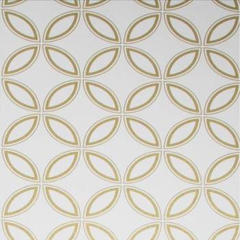 Eternity Gold Geometric Paste the Wall Wallpaper