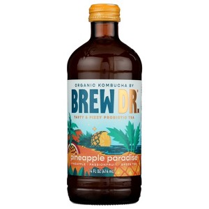 Brew Dr. Pineapple Paradise Kombucha - 14 fl oz - 1 of 4