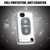 Unique Bargains Silicone Car Smart Key Fob Case Cover for Peugeot 207 307 308 407 3008 1 Pc - 4 of 4