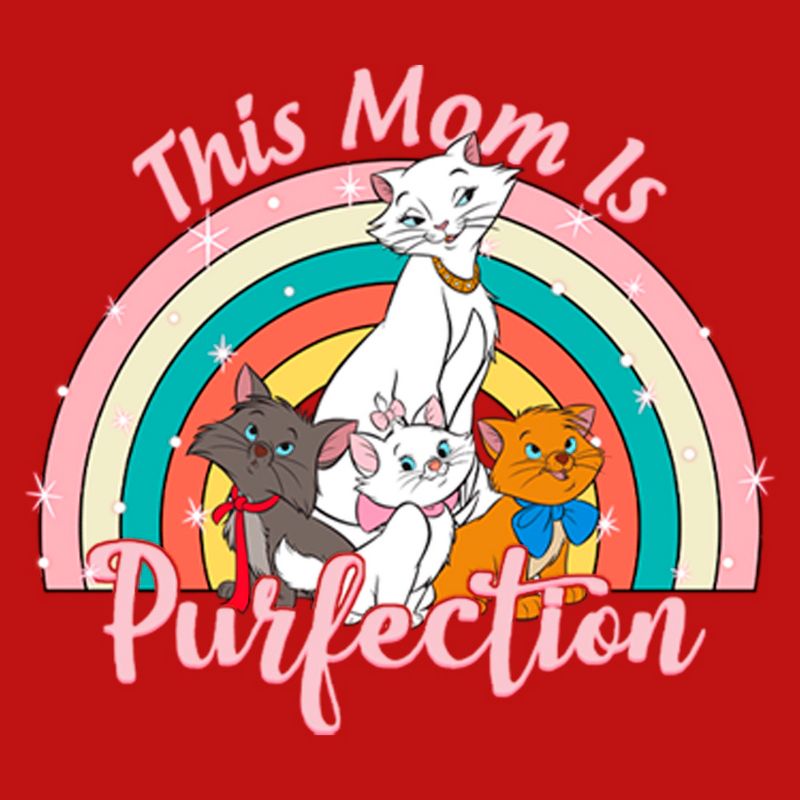 Junior's Women Aristocats Duchess and Kittens This Mom Is Perfection T-Shirt, 2 of 5