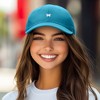 Dalix Lil Butterfly Embroidered Cotton Cap Outdoor Dad Hat Womens - 3 of 4