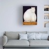 Trademark Fine Art -Daniel Patrick Kessler 'Fat Cat' Canvas Art - 2 of 4