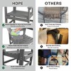 CAVINAS 7 Piece Outdoor Dining Set HDPE Outdoor Table and Chairs Modern Deck Table and Chairs with 6 Chairs for Patio - 3 of 4