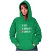 Xmas Naughty Nice Framed Checklist Hoodie Sweatshirt Women Men Brisco Brands - 3 of 4