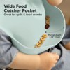 KeaBabies 2-Pack Silicone Bibs For Babies, Food Grade Silicone Baby Bibs for Eating, Feeding, Toddler Bibs, Boys, Girls - 4 of 4