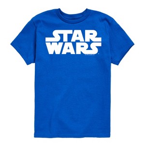Boys' - Star Wars - Logo Short Sleeve Graphic T-Shirt - 1 of 4