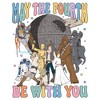 Boys Star Wars Retro May Fourth Group Shot T Shirt - 2 of 4