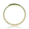 Guili Cubic Zirconia Tennis Bracelet Featuring Sparkling Clear Stones for a Classic, Elegant, and Timeless Jewelry Accent Piece - 2 of 3
