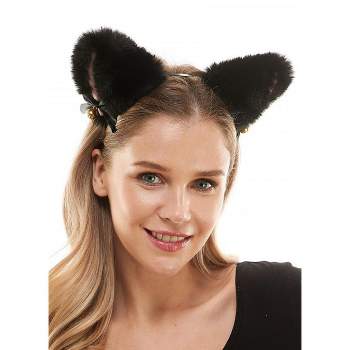 KBW Black Cat Ears Headband