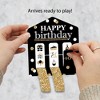 Big Dot of Happiness Adult 40th Birthday - Gold - Birthday Party Game Pickle Cards - Pull Tabs 3-in-a-Row - Set of 12 - 2 of 4