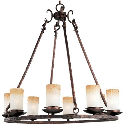 Maxim Lighting Notre Dame 8 - Light Chandelier in  Oil Rubbed Bronze