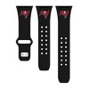 NFL Tampa Bay Buccaneers Apple Watch Compatible Silicone Band - Black - 2 of 3
