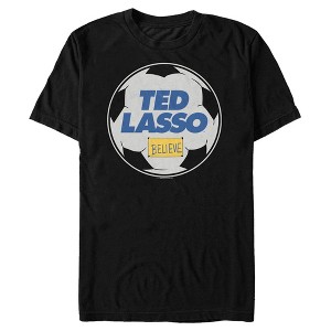 Men's Ted Lasso Soccer Ball T-Shirt - 1 of 4