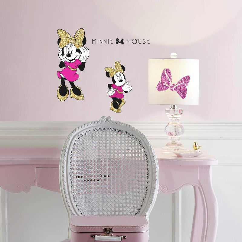 RoomMates Disney Minnie Mouse Peel and Stick Kids&#39; Wall Decals, 4 of 6