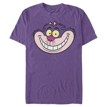 Men's Alice in Wonderland Cheshire Cat Big Face T-Shirt