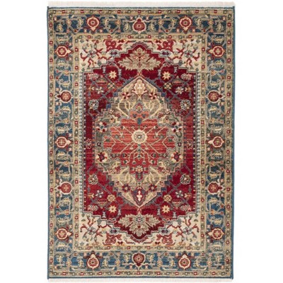 Kashan KSN306 Power Loomed Rugs - Safavieh