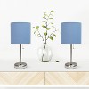 Creekwood Home Contemporary Bedside Table Lamps with USB Port - 4 of 4