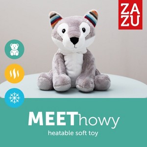 Zazu Kids Howy the Husky Plush Animal Soother, Insert for Both Hot & Cold, Releases Natural Lavender Aromatherapy Scents For Soothing Sleep - 1 of 4