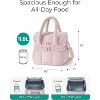 Paaaawaters Lunch Bag Women, Double Deck Insulated Lunch Box, Large Lunch Cooler For Work Picnic School - 4 of 4