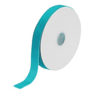 Unique Bargains Soft Single Face Spool Silky Velvet Ribbon for Gift Wrapping - 1 of 3