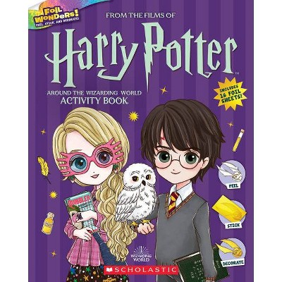 Around The Wizarding World Activity Book (harry Potter: Foil Wonders) - By  Jasper Meadowsweet (hardcover) : Target