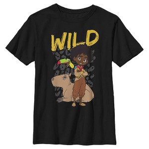 Boy's Encanto Antonio Wild Like The Animals Print T-Shirt - 1 of 4