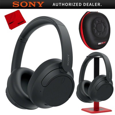 Sony WH-CH720N Wireless Noise Cancelling Headphone Black w/ Pro Stand Kit