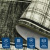COZONY Modern Plaid Washable Low Pile Non Slip Geometric Area Rug for Living Room Bedroom Dining Room Home Office - 3 of 4