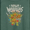 Women's - Teenage Mutant Ninja Turtles - Ninja Warriors Lightweight French Terry Wide Neck Long Sleeve Shirt - 2 of 4