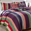 Greenland Home Fashions Marley Carnival Quilt Set - 3 of 4