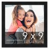 PosterPalooza | 9x9 Wood Frame with UV Acrylic, 6 Finishes: Black, White, Bronze, Silver, Wood, Mahogany - 2 of 4