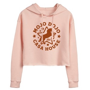 Women's - Barbie - Mojo Dojo Casa House Cropped Graphic Hoodie - 1 of 3