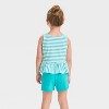 Toddler Girls' Shirt & Shorts Set - Cat & Jack™ - 4 of 4