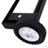 24" Rolling Magnetic Pick-Up Sweeper, 30LBS Capacity, with Quick Release Latch & Adjustable Long Handle, for Nails Needles Screws Collection - 3 of 4