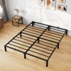 Metal Bed Frame – Tool-Less Assembly Platform Bed with Sturdy Steel Slats, No Box Spring Needed, for Guest Room, Kids, or Small Bedroom - 4 of 4