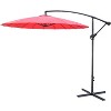 Angie 9 ft UV Cut Offset Hanging Market Patio Cantilever Umbrella, Outdoor Furniture - Maison Boucle - 2 of 4