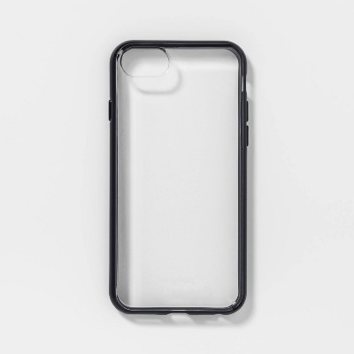 heyday™ Apple iPhone SE (2nd gen)/8/7/6s/6 Case - Black/Clear