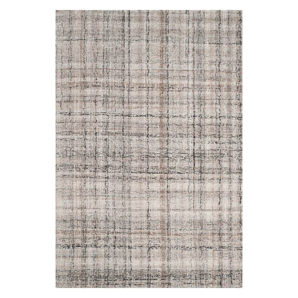 3'x5' Crosshatch Accent Rug Camel/Black - Safavieh