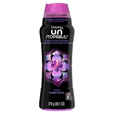 Downy Unstopables In-Wash Lush Scented Booster Beads - 20.1oz
