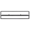 vidaXL Towel Rack Black 37.4 in.x9.8 in.x8.7 in. Iron - 3 of 4
